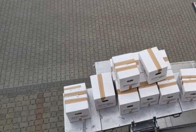 Behördenumzug in Schwepnitz mit einem Möbellift